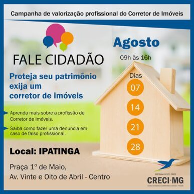 Creci Minas lança projeto piloto em Ipatinga