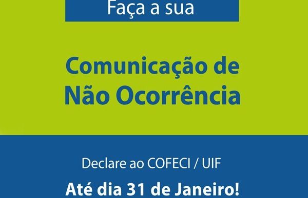 Já fez sua declaração de não ocorrência?
