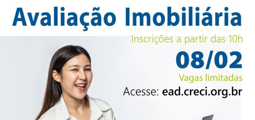 Nova turma do curso de Avaliação Imobiliária