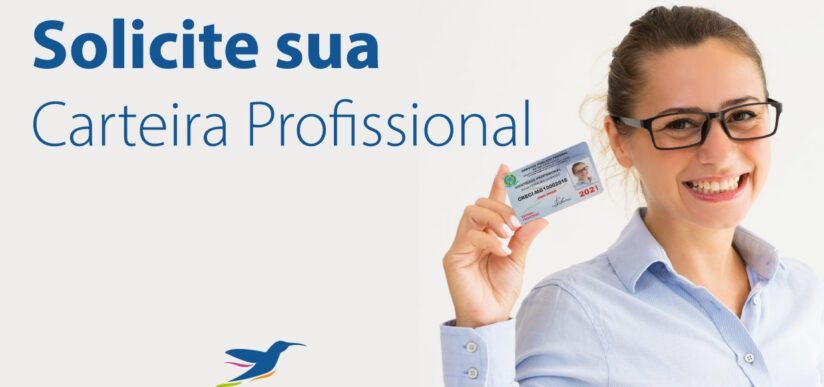 Solicite sua carteira profissional