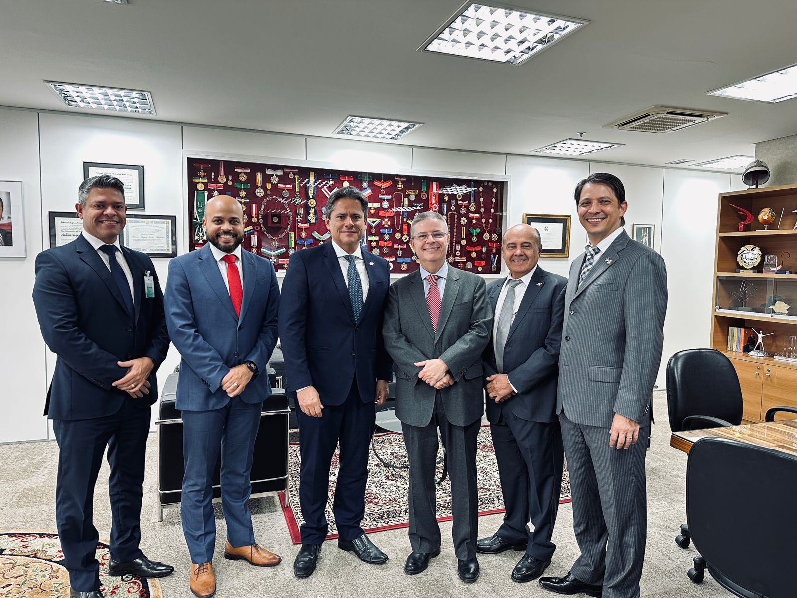 Dirigentes do Creci-MG visitam Tribunal de Contas da União