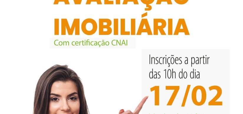 Inscrições abertas para o curso de Avaliação Imobiliária